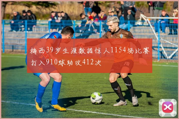 梅西39岁生涯数据惊人1154场比赛打入910球助攻412次
